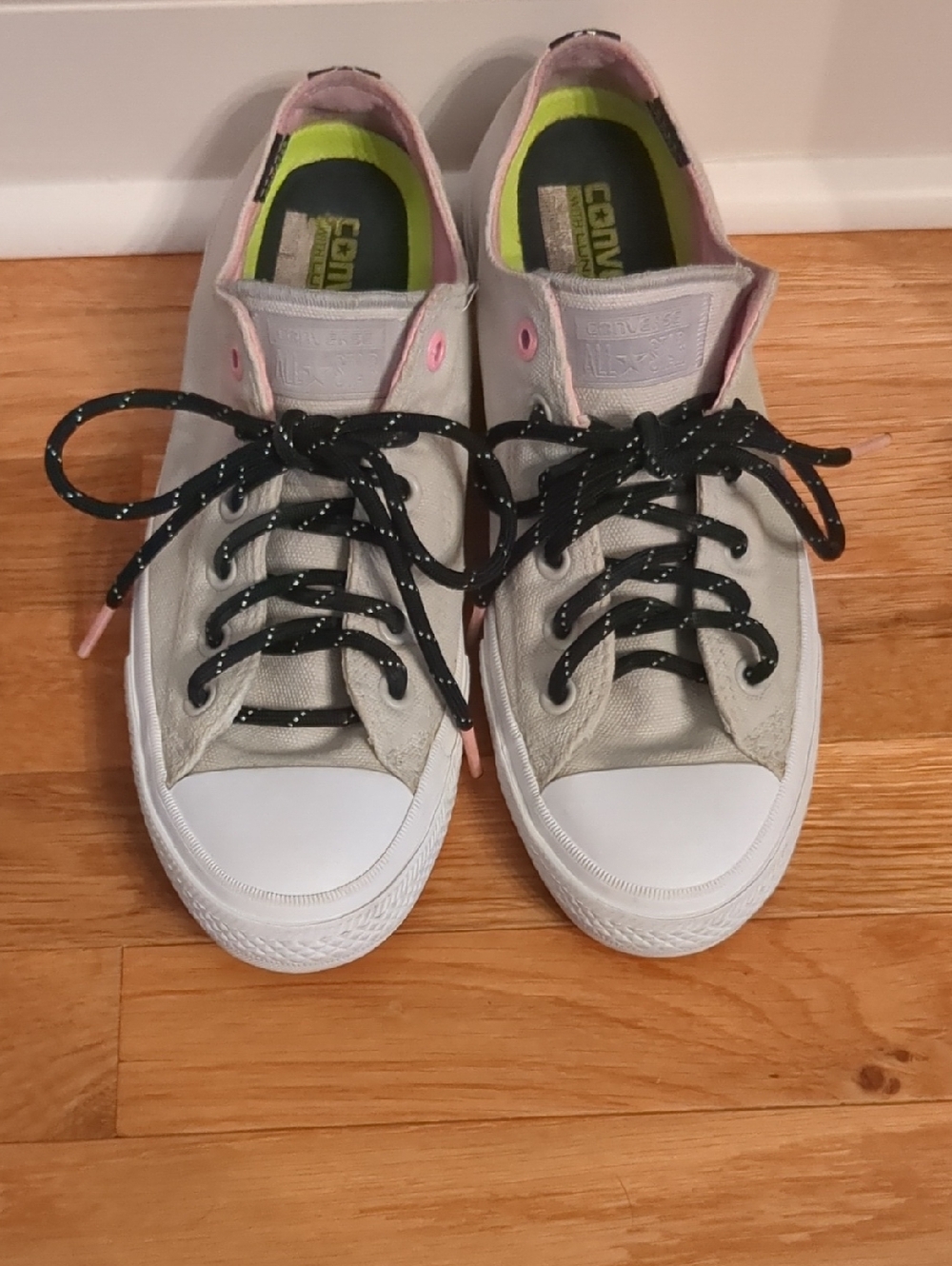 Converse Chuck Taylor All Star II sneakers in a grey canvas And Lunarlon Insole.